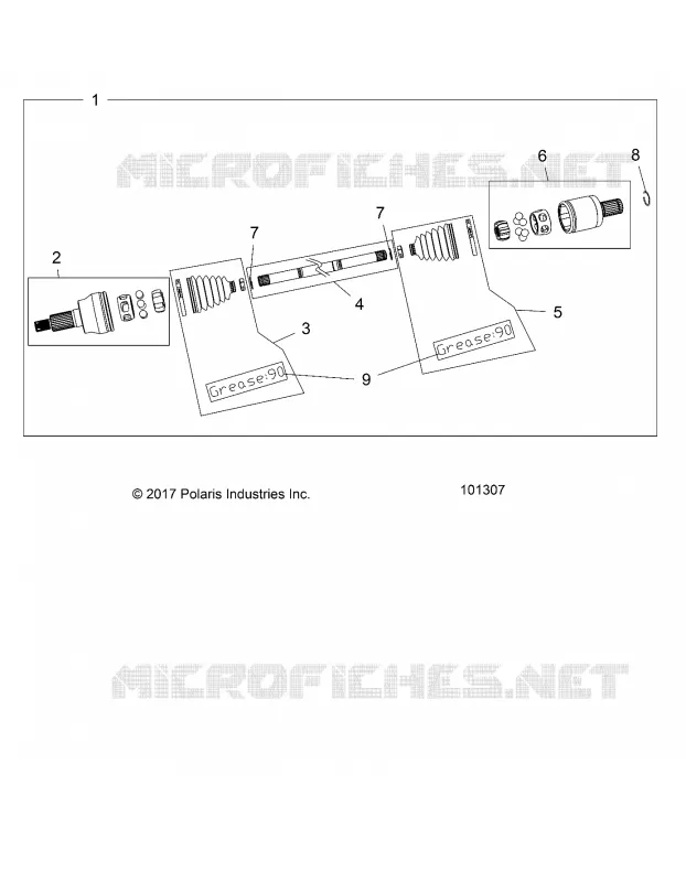 DRIVE TRAIN, ANTRIEBSWELLE, FRONT