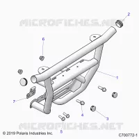 CHASSIS, FRONT BUMPER