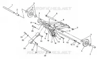 FRONT Drehmomentarm WIDETRAK LX 0972065 and  EUROPEAN WIDETRAK LX E972065 (4938223822B009)