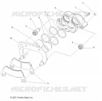 HINTERBREMSE CALIPER