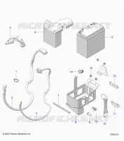 ELEKTRIC, BATTERY/BOX AND CABLES
