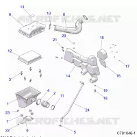 ENGINE, LUFTEINLASS SYSTEM