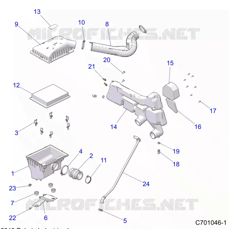 ENGINE, LUFTEINLASS SYSTEM
