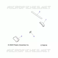 CHASSIS, EDGE COVER, TR