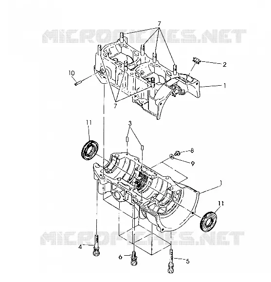 CRANKCASE 440 (4921242124035A)