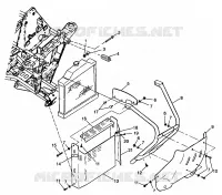FRONTSCHÜRZE   SHIELDS Sport 400L W98BA38C (4947234723A007)