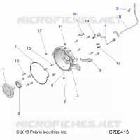 MOTOR, ADAPTER, BELLHOUSING AND CRANK SENSOR