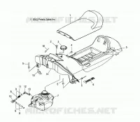 SITZ, FUEL TANK AND CONSOLE