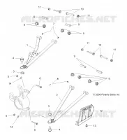 FRONT SUSPENSION A-ARMS
