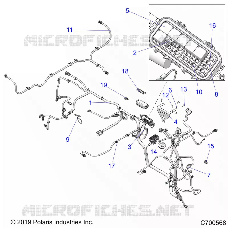 ELEKTRIC, WIRE HARNESSES