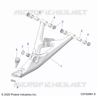 FRONT SUSPENSION CONTROL ARMS LOWER