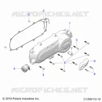 ANTRIEB, CLUTCH COVER AND DUCTING