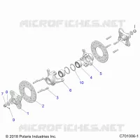 FRONT SUSPENSION CARRIER AND HUB
