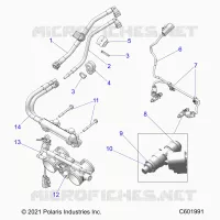 KRAFTSTOFFSYSTEM, RAIL, LINES AND THROTTLE BODY