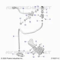 BRAKES, BRAKE PEDAL AND MASTER CYLINDER