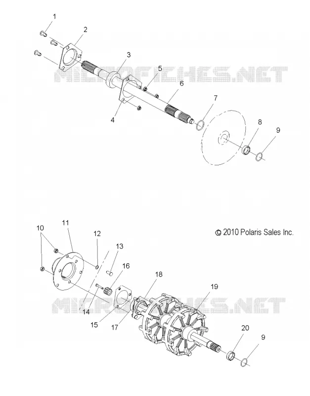 ANTRIEB, JACKSHAFT and ANTRIEBSWELLE