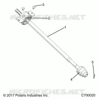 DRIVE TRAIN, FRONT KARDANWELLE