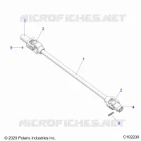 ANTRIEB, FRONT PROP SHAFT