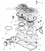 ZYLINDER 440 XCR SP 0961760 (4931583158C008)