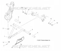 SUSPENSION, A-ARM and STREBE MOUNTING