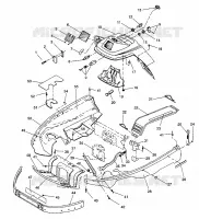 NOSEPAN   Konsolen ASSEMBLY LITE/0933433,STARLITE/0933427 and  LITE DELUXE (4922972297003A)
