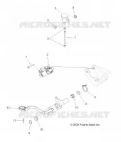 BREMSES, BREMSE PEDAL AND REAR MASTER CYLINDER