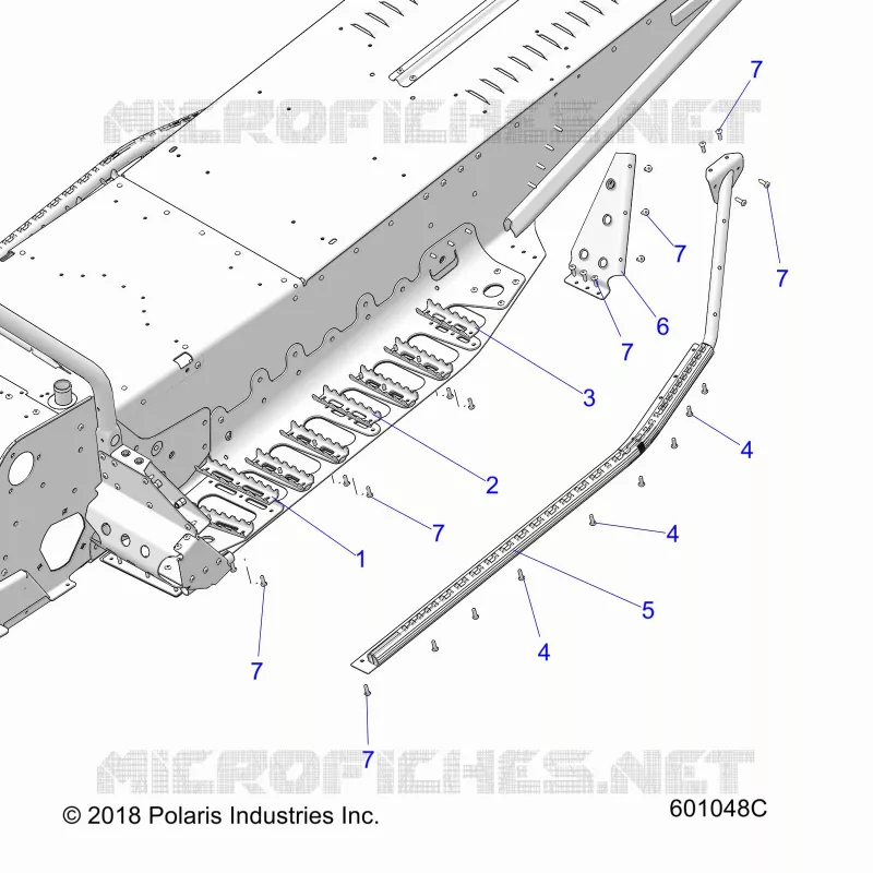 CHASSIS, TUNNEL GRIPS AND CLEATS