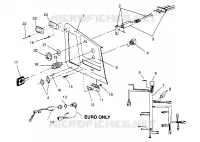 KONSOLE XLT RMK 0960956, XLT SKS 0960556, and EUROPEAN XLT SKS E960556 (4931813181A012)