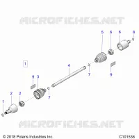 DRIVE TRAIN, VORDERACHSE