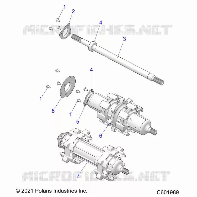 DRIVE TRAIN, JACKSHAFT AND ANTRIEBSWELLE