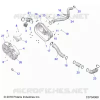 ANTRIEB, CLUTCH COVER AND DUCTING