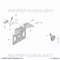 ELEKTRIC, HORN, AND LICENSE PLATE LIGHT