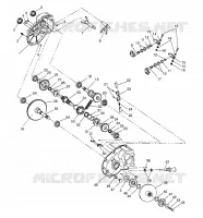 GETRIEBEGEHÄUSE ASSEMBLY 6X6 350L / X938739 (49240624060026)