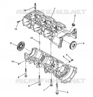 CRANKCASE ASSEMBLY STORM/0932770 AND STORM SKS/0932570 (4923032303028A)