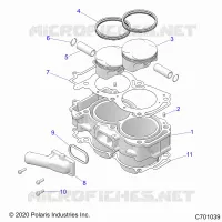 ZYLINDER AND PISTON