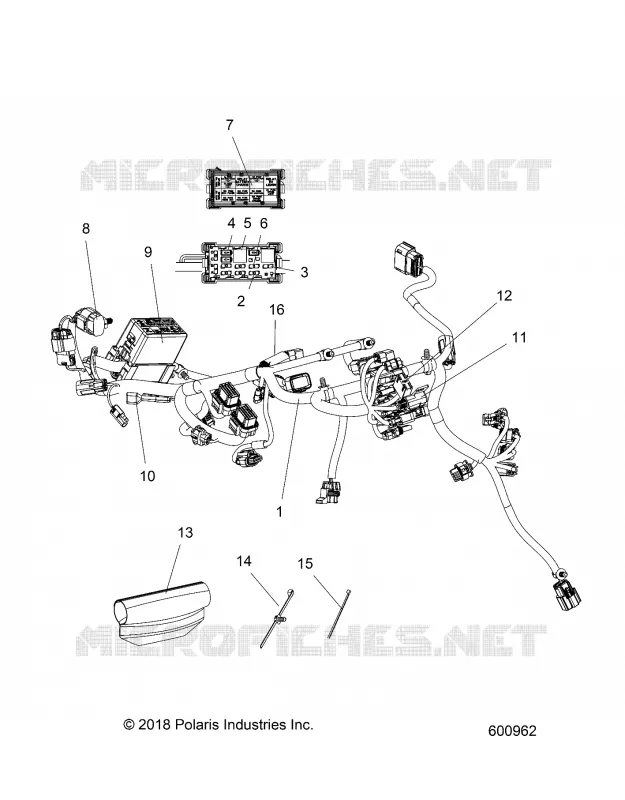 ELEKTRIC, MAIN WIRE HARNESS