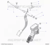 KONTROLLEN, FOOT KONTROLLEN AUTO- T24AASHD/THD (500252C)