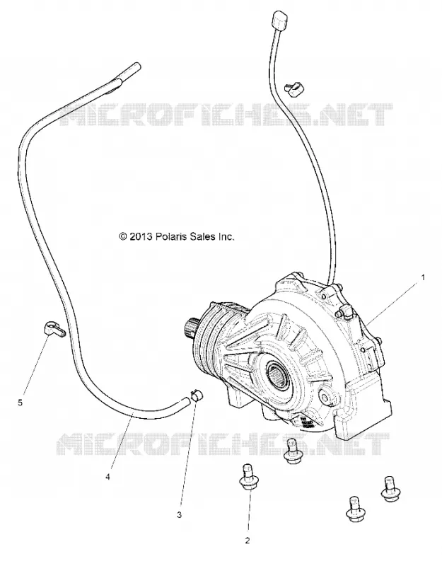 ANTRIEB, FRONT GETRIEBEGEHÄUSE MOUNTING