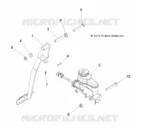 BRAKES, PEDAL AND MASTER CYLINDER