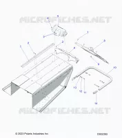 STOSSSTANGE, REAR, SNOWFLAP AND TAILLIGHT COVER