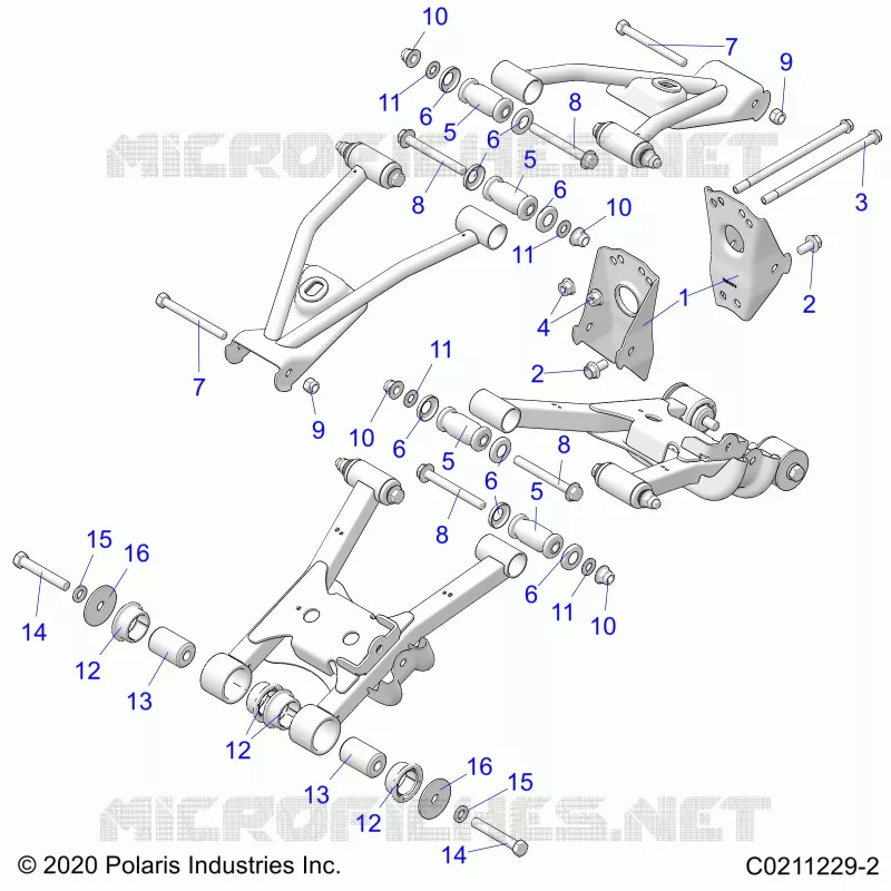 HINTERRADAUFHÃ„NGUNG CONTROL ARM, MOUNTING