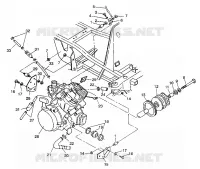 MOTORAUFHÄNGUNG 4X4 350L W938139 (4924052405004A)