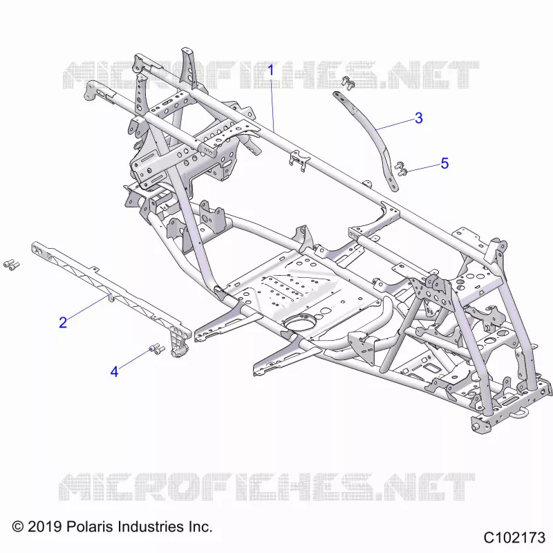 CHASSIS, MAIN RAHMEN