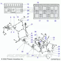 ELEKTRIC, WIRE HARNESS, CHASSIS
