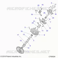 ANTRIEB, PRIMARY CLUTCH