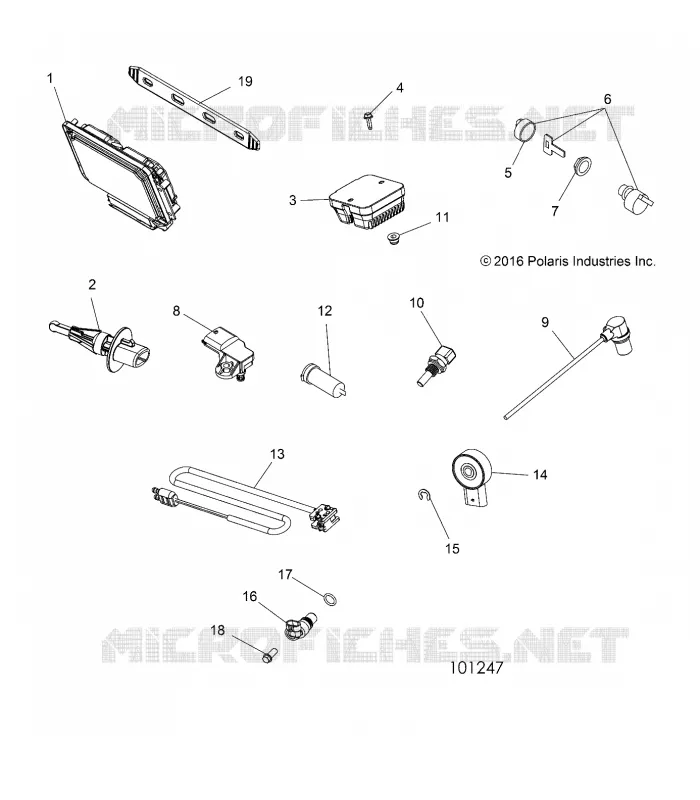 ELEKTRIC, SWITCHES, SENSORS, ECU AND CONTROL MODULES