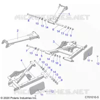 HINTERRADAUFHÃ„NGUNG CONTROL ARMS