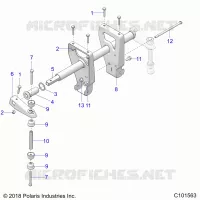 SUSPENSION, DREHSTAB