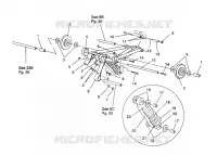 FRONT Drehmomentarm 440 XCR / 0931760 (4923022302021A)