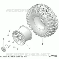 WHEELS, REAR